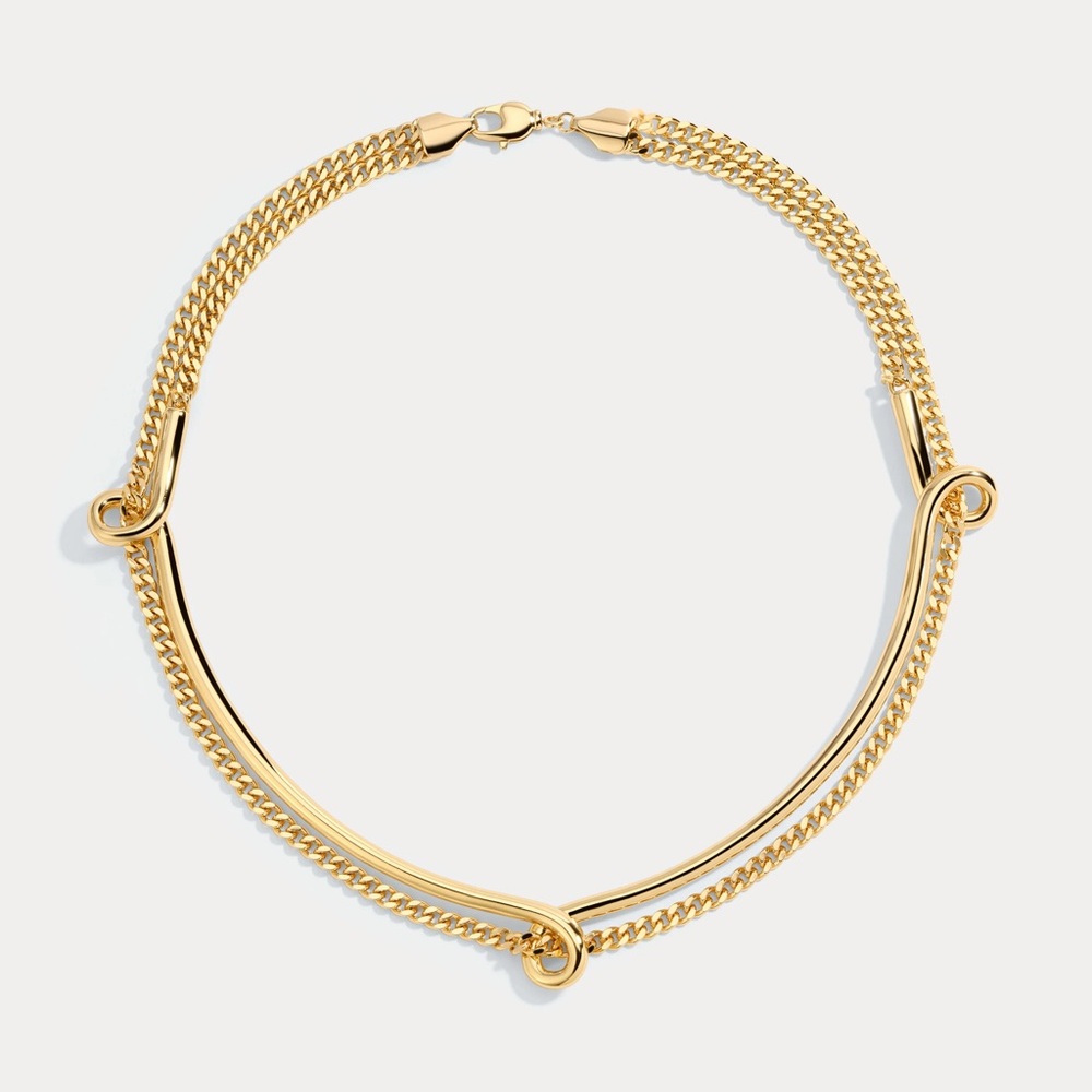 NWT Lili Claspe Jewelry Devin Collar Necklace $215  curr seas amazing deal
